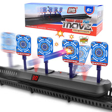 
                        
                          गैलरी व्यूवर में इमेज लोड करें, STOTOY Electronic Targets for Nerf Guns, Running Shooting Target Scoring Auto Reset Digital Targets with Track, Practice Toys with Moving and Static Modes,Toy for Kids-Boys &amp; Girls
                        
                      
