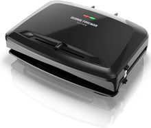 
                        
                          Cargar imagen en el visor de la galería, George Foreman Rapid Grill Series, 5-Serving Removable Plate Electric Indoor Grill and Panini Press, Black, RPGV3801BK - JOY2ESpree
                        
                      