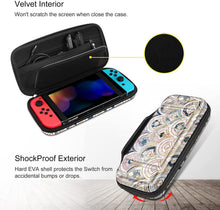 
                        
                          गैलरी व्यूवर में इमेज लोड करें, Fintie Carry Case for Nintendo Switch - [Shockproof] Hard Shell Protective Cover Travel Bag w/10 Game Card Slots - JOY2ESpree
                        
                      