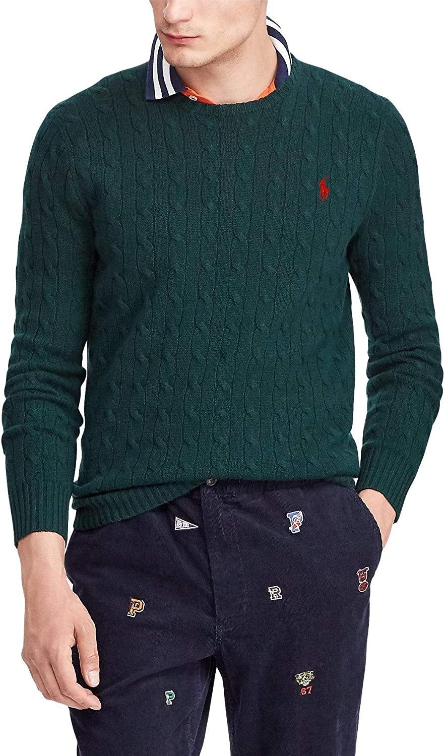 Polo Ralph Lauren Men's Cable-Knit Cotton Sweater