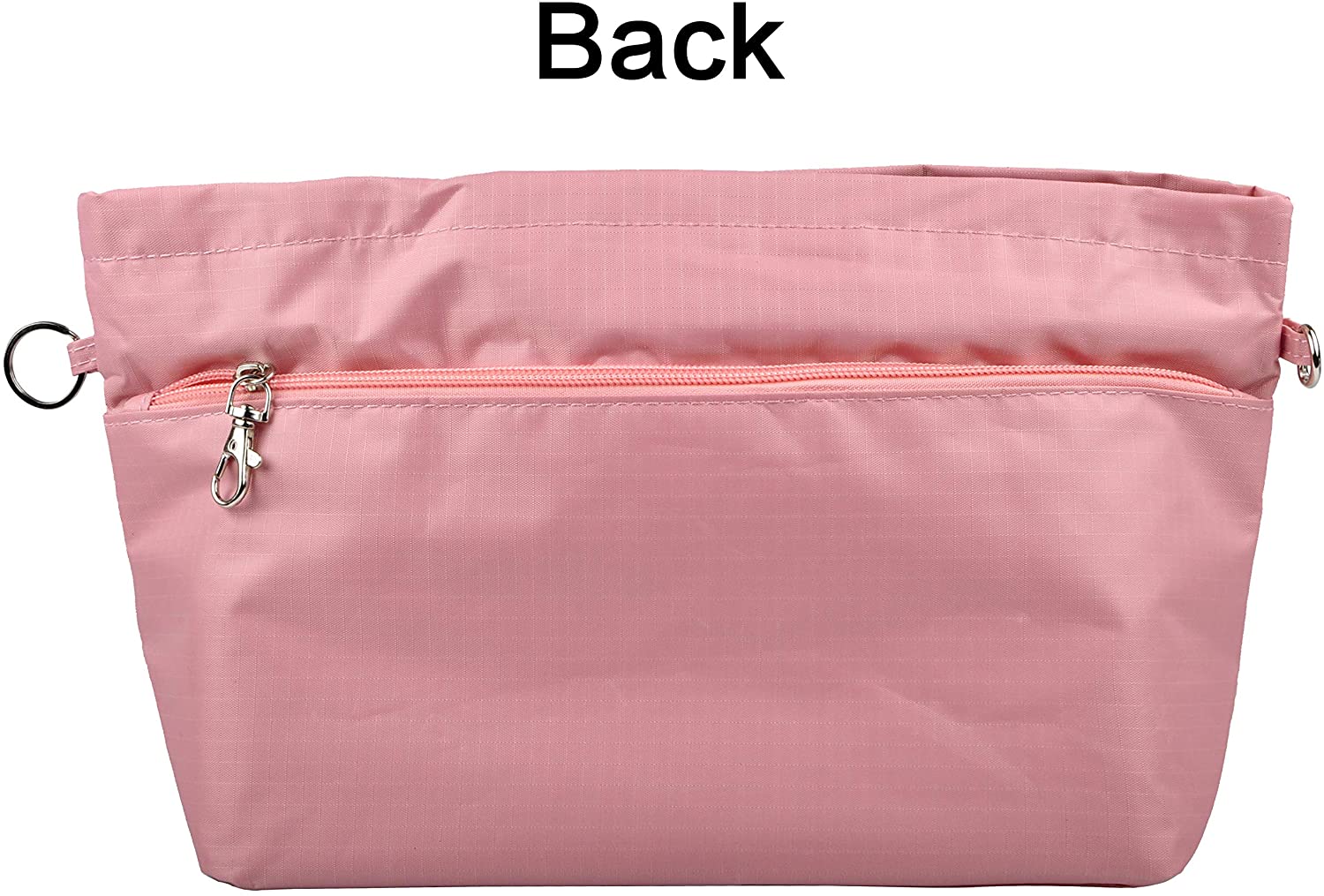 Vercord Purse Organizer Insert Bag Tote Handbags Pocketbook Inserts Organizers Zipper 11 Pockets Black Medium