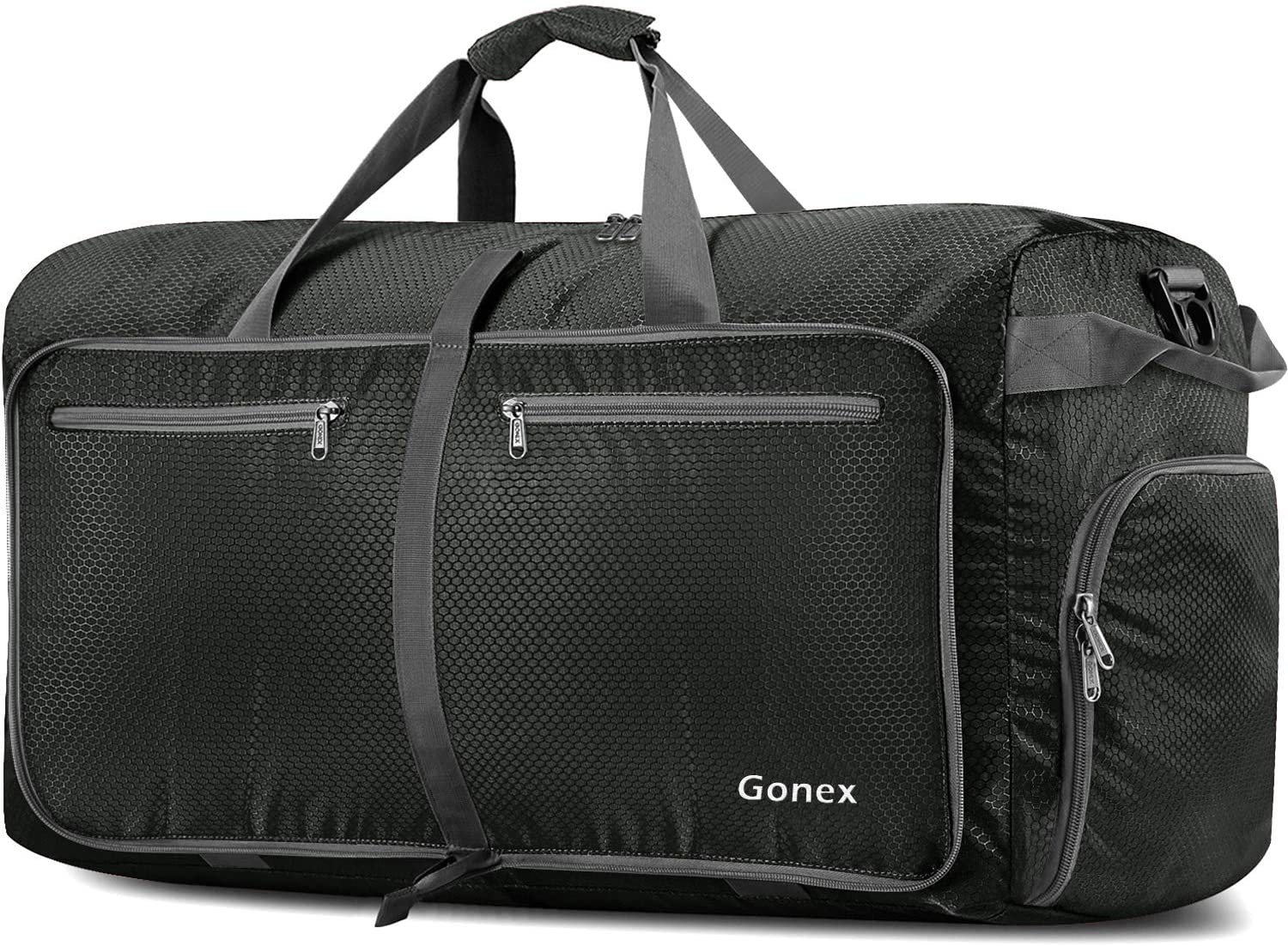 Gonex 150L Travel Duffel Bag Foldable Extra Large Duffle Bag XL Heavy Duty for Men Women for Luggage Shopping Gray