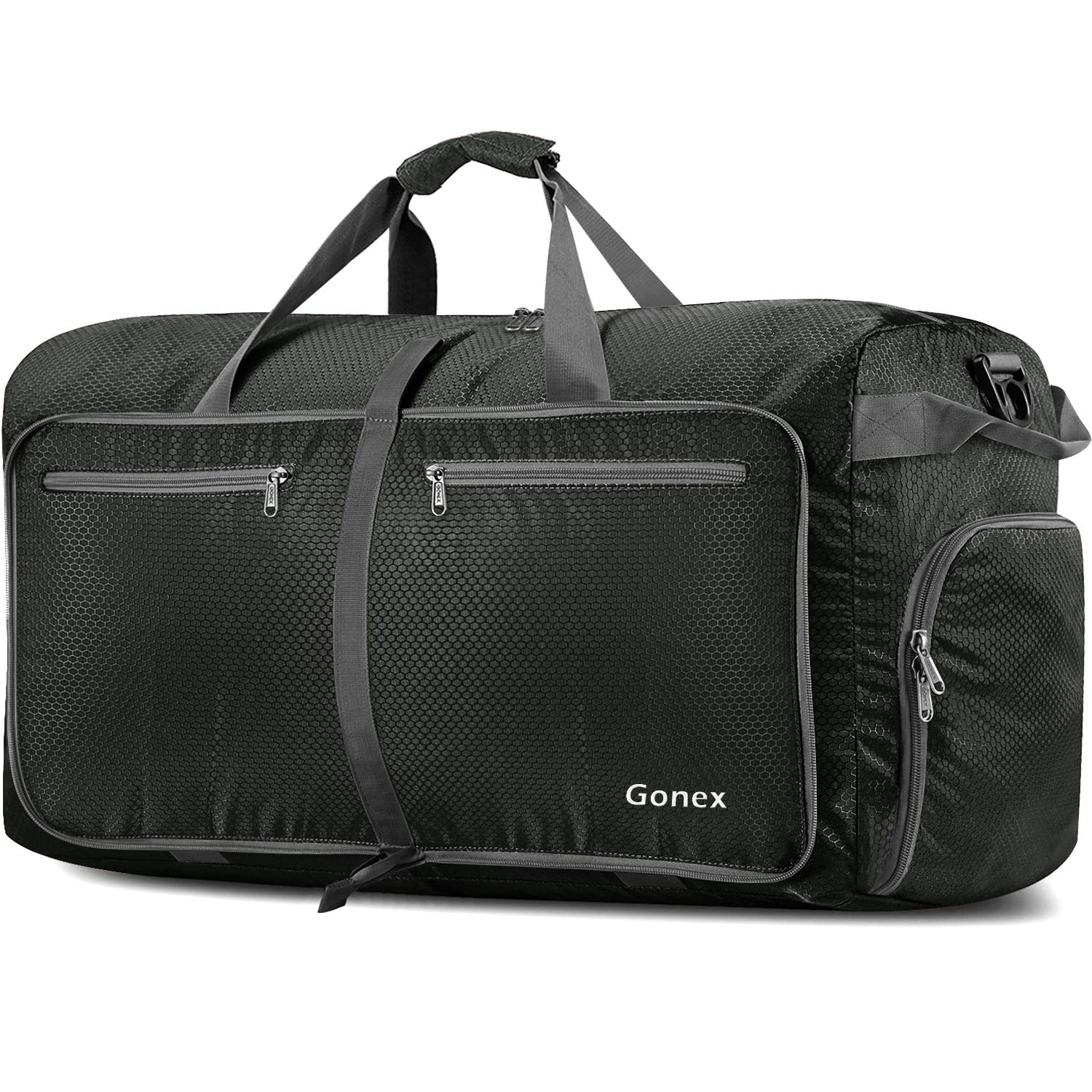 Gonex 150L Travel Duffel Bag Foldable Extra Large Duffle Bag XL Heavy Duty for Men Women for Luggage Shopping Gray