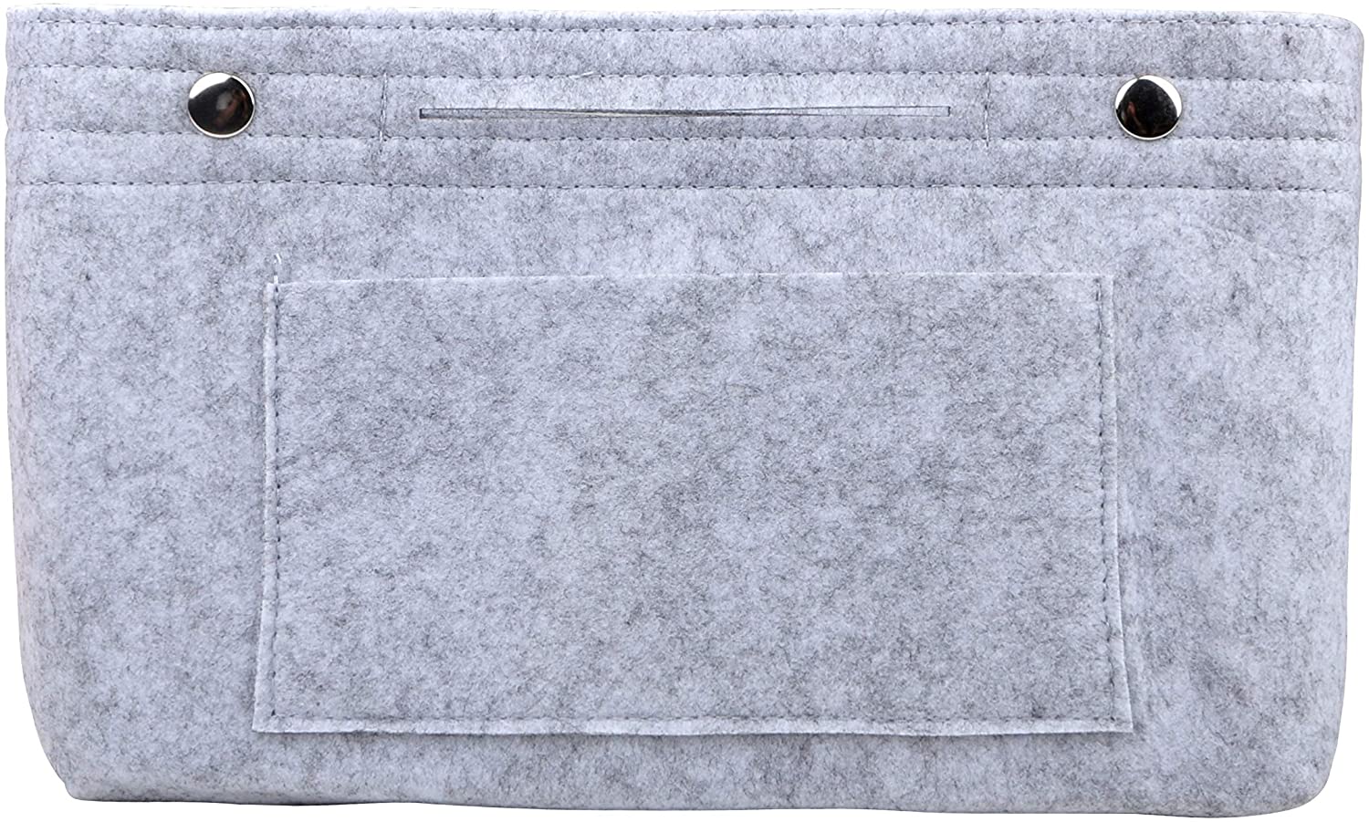 Vercord Felt Tote Handbag Purse Pocketbook Organizer Insert Divider Shaper Bag in Bag
