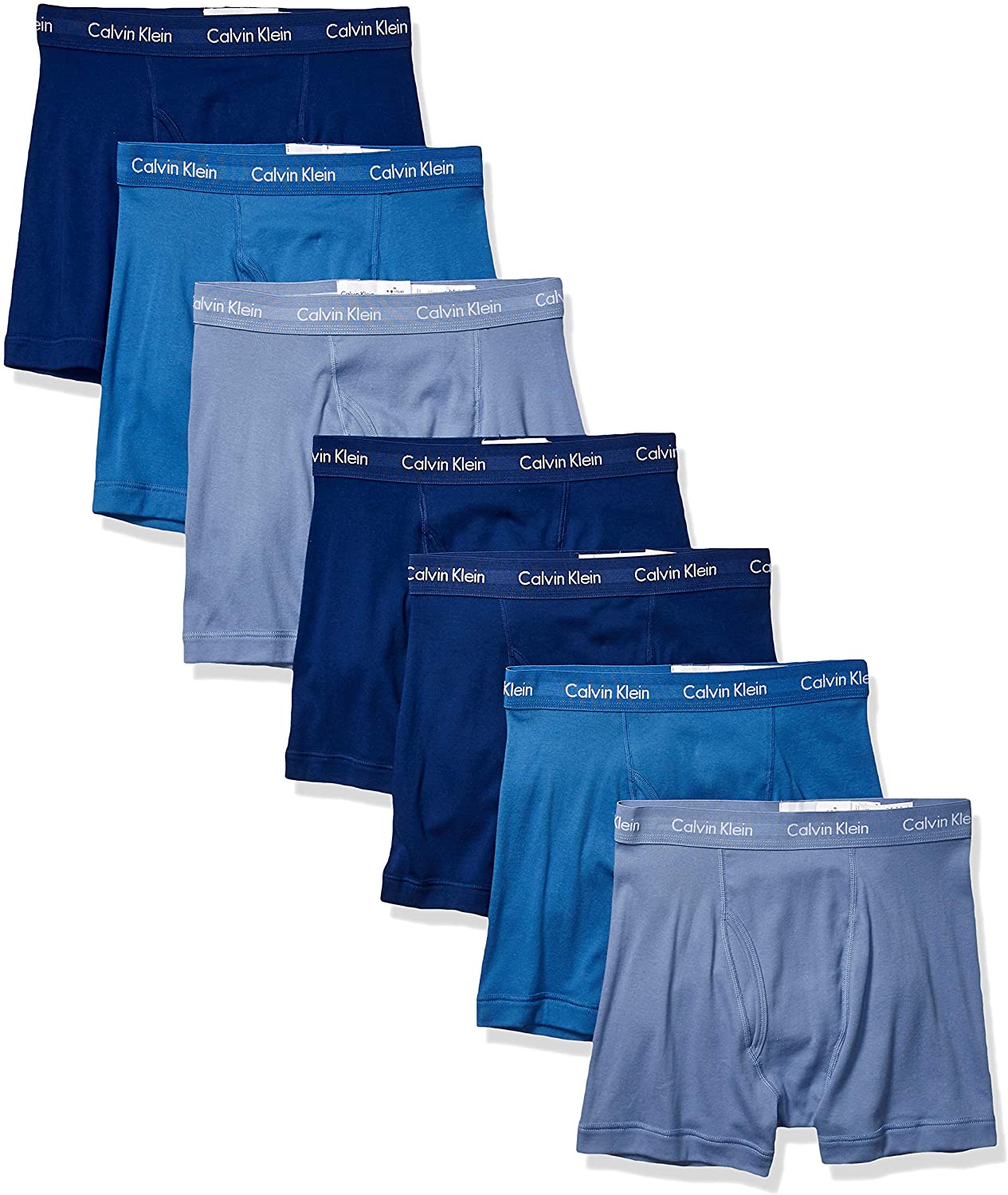 Calvin Klein Men's Cotton Classics Megapack Boxer Briefs