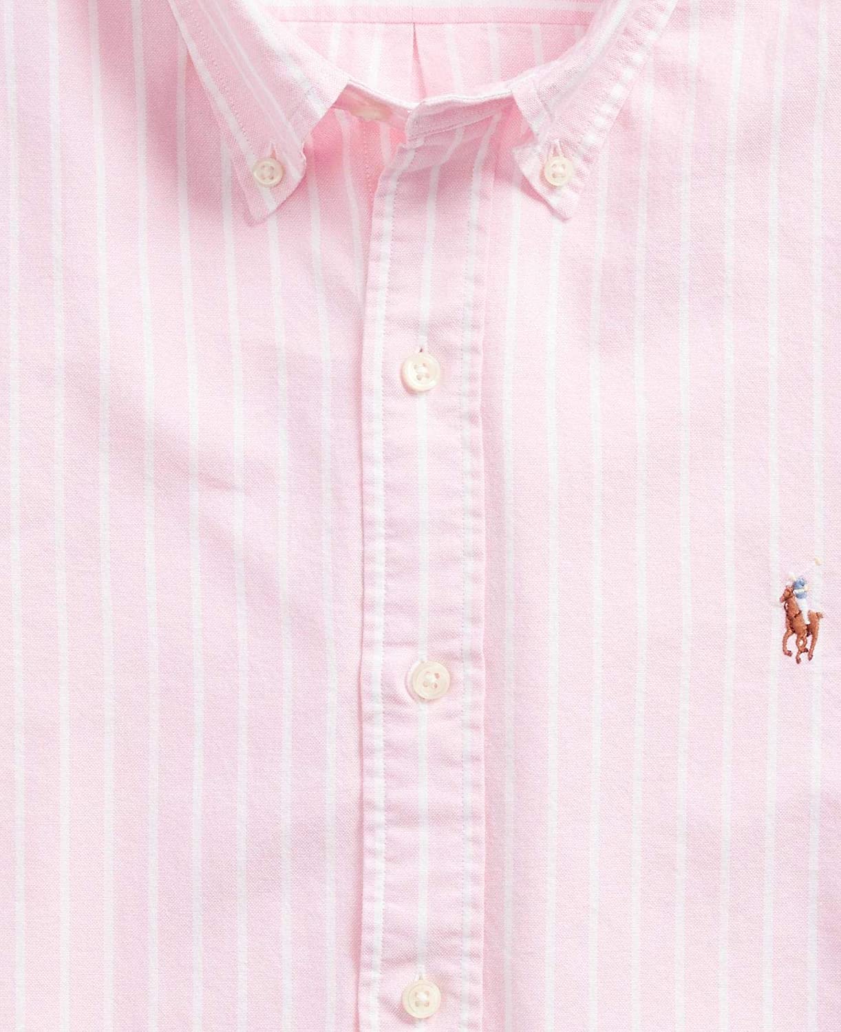 Ralph Lauren Mens Logo Button-Down Dress Shirt