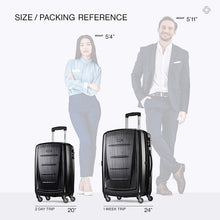 
                        
                          Cargar imagen en el visor de la galería, Samsonite Winfield 2 Hardside Expandable Luggage with Spinner Wheels, Charcoal, Checked-Large 28-Inch
                        
                      
