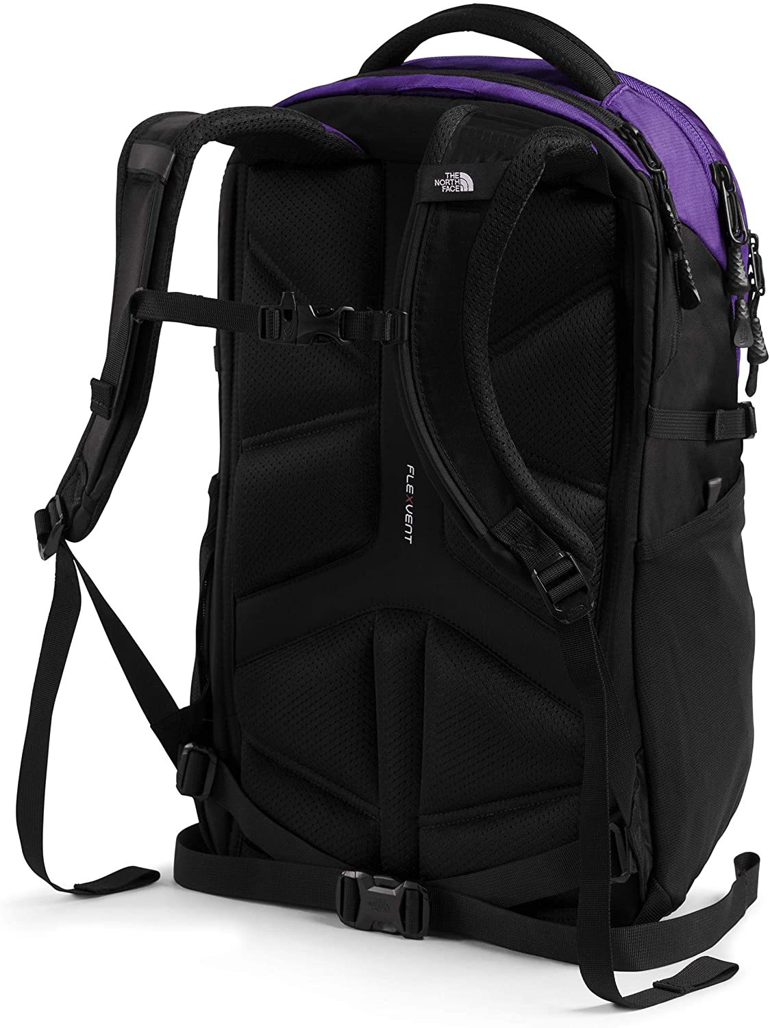 The North Face Women's Recon Backpack, TNF Black Heather/Silver Reflective, One Size