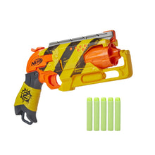 
                        
                          Cargar imagen en el visor de la galería, NERF Zombie Strike Hammershot Blaster -- Pull-Back Hammer-Blasting Action, 5 Official Zombie Strike Darts -- Stripes Color Scheme (Amazon Exclusive)
                        
                      