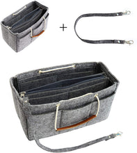 
                        
                          Muat gambar ke penampil Galeri, MISIXILE Felt Insert Bag Organizer - 2in1, Bag In Bag Tote Purse Organizer with Handles for Speedy Neverfull Longchamp
                        
                      