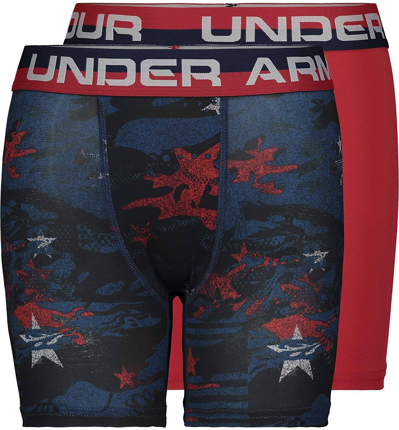 Under Armour Boys' Performance Boxer Briefs