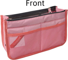 
                        
                          Muat gambar ke penampil Galeri, Vercord Updated Purse Handbag Organizer Insert Liner Bag in Bag 13 Pockets Purple Small
                        
                      
