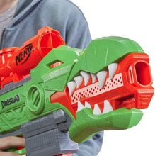 
                        
                          Muat gambar ke penampil Galeri, NERF DinoSquad Rex-Rampage Motorized Dart Blaster, 10-Dart Clip, 20 Official Darts, 10-Dart Storage- T-Rex Dinosaur Design
                        
                      