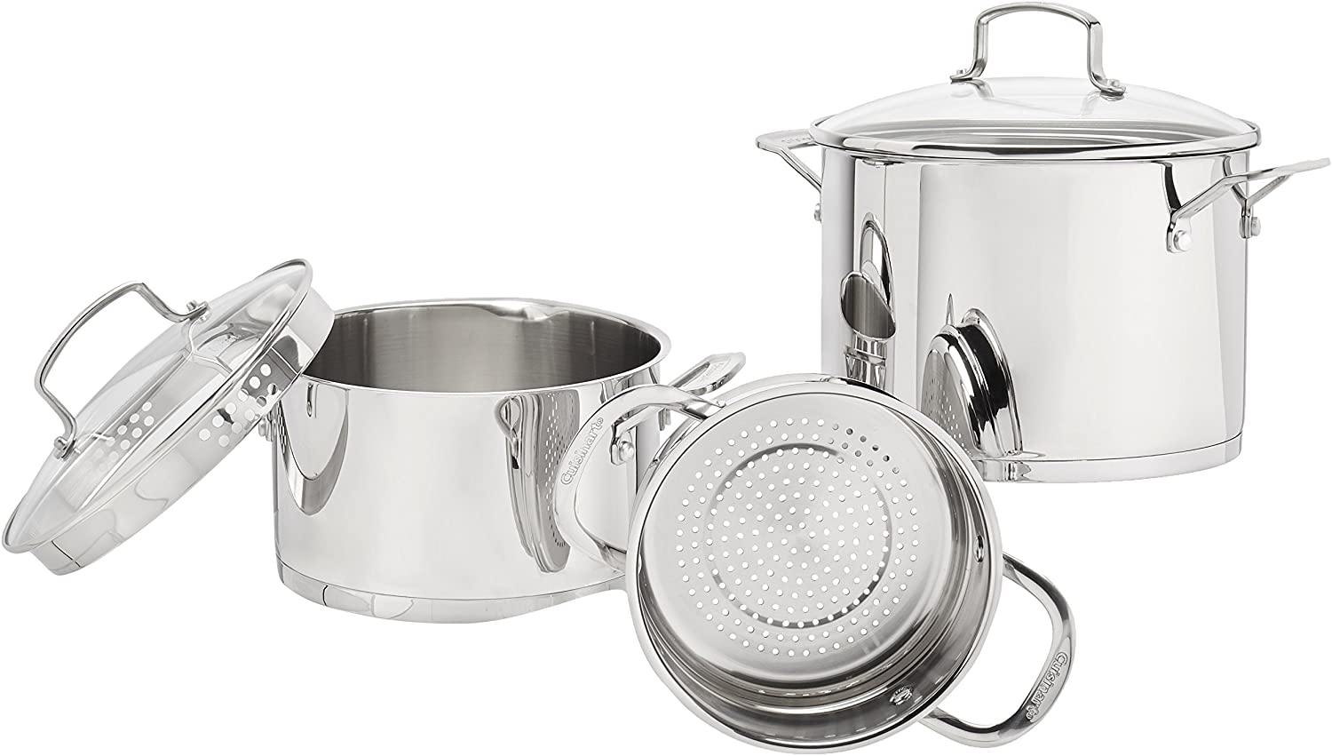 Cuisinart 11-Piece Professional Stainless Cookware Set - JOY2ESpree