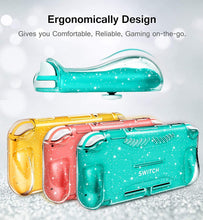 
                        
                          將圖片載入圖庫檢視器 iVoler Protective TPU Glitter Case for Nintendo Switch Lite 2019 with 2 Pack Tempered Glass Screen Protector - JOY2ESpree
                        
                      