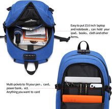 
                        
                          Load image into Gallery viewer, Laptop Backpack,Business Travel Anti Theft Backpack for Men Women with USB Charging Port
                        
                      