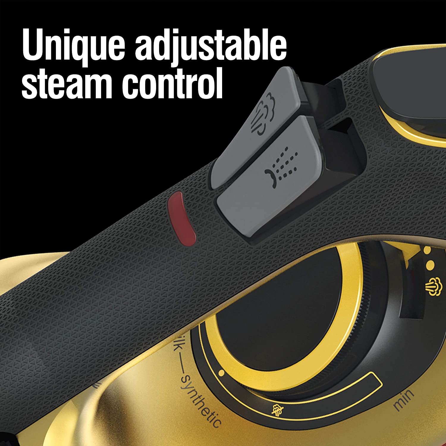 CHI Steam Iron for Clothes with Titanium Infused Ceramic Soleplate, 1700 Watts