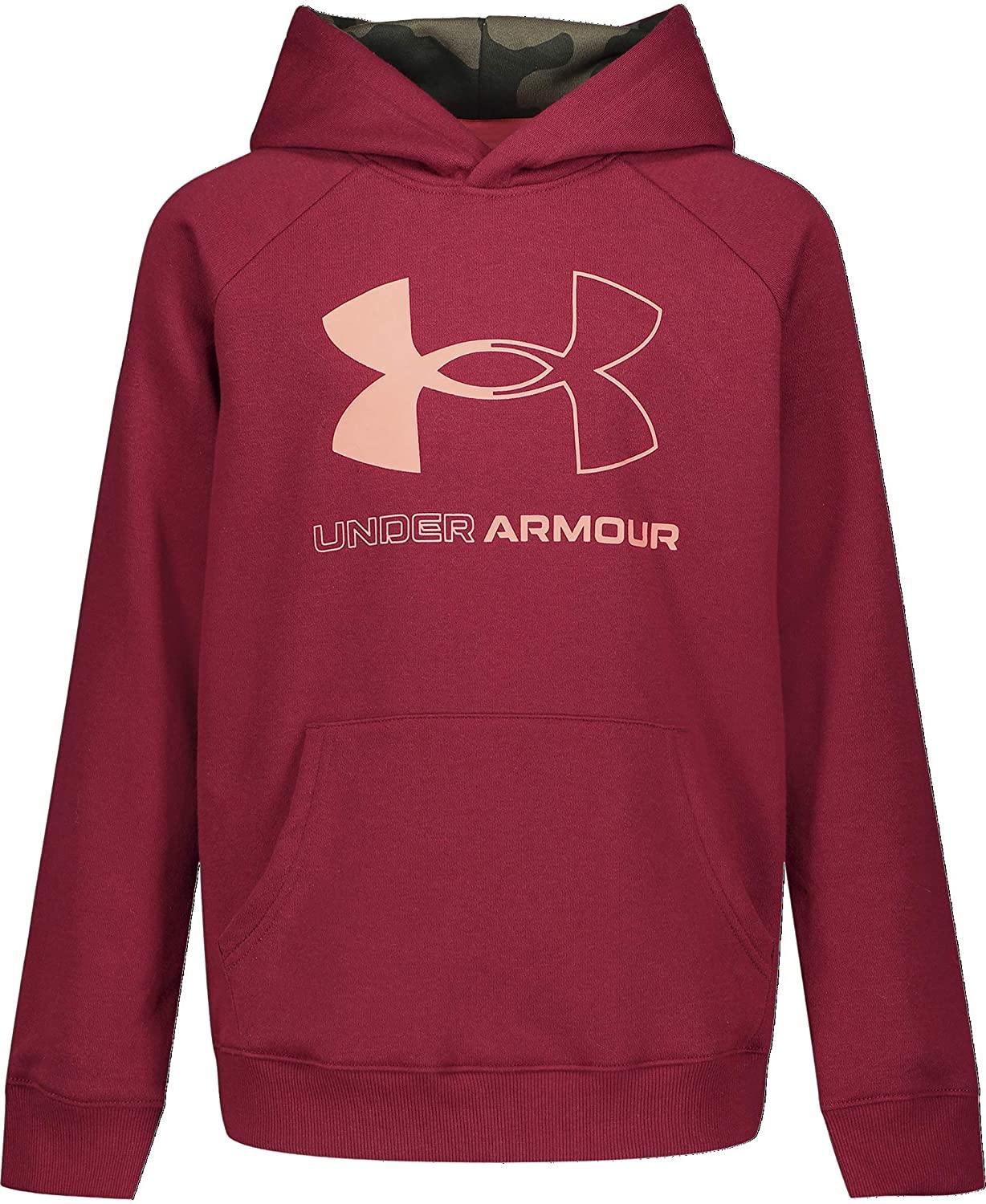 Under Armour Boys' Fleece Big Logo Hoodie