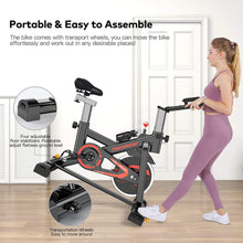 
                        
                          गैलरी व्यूवर में इमेज लोड करें, Famistar 40 lbs Quiet Flywheel 300 lbs Capacity Exercise Bike, Indoor Cycling Bike Stationary with LCD Display - JOY2ESpree
                        
                      