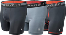 
                        
                          將圖片載入圖庫檢視器 Spyder Mens Boxer Briefs Performance Sports Compression Shorts Athletic Mens Underwear - Mens Boxers Brief - 3 Pack for Men
                        
                      