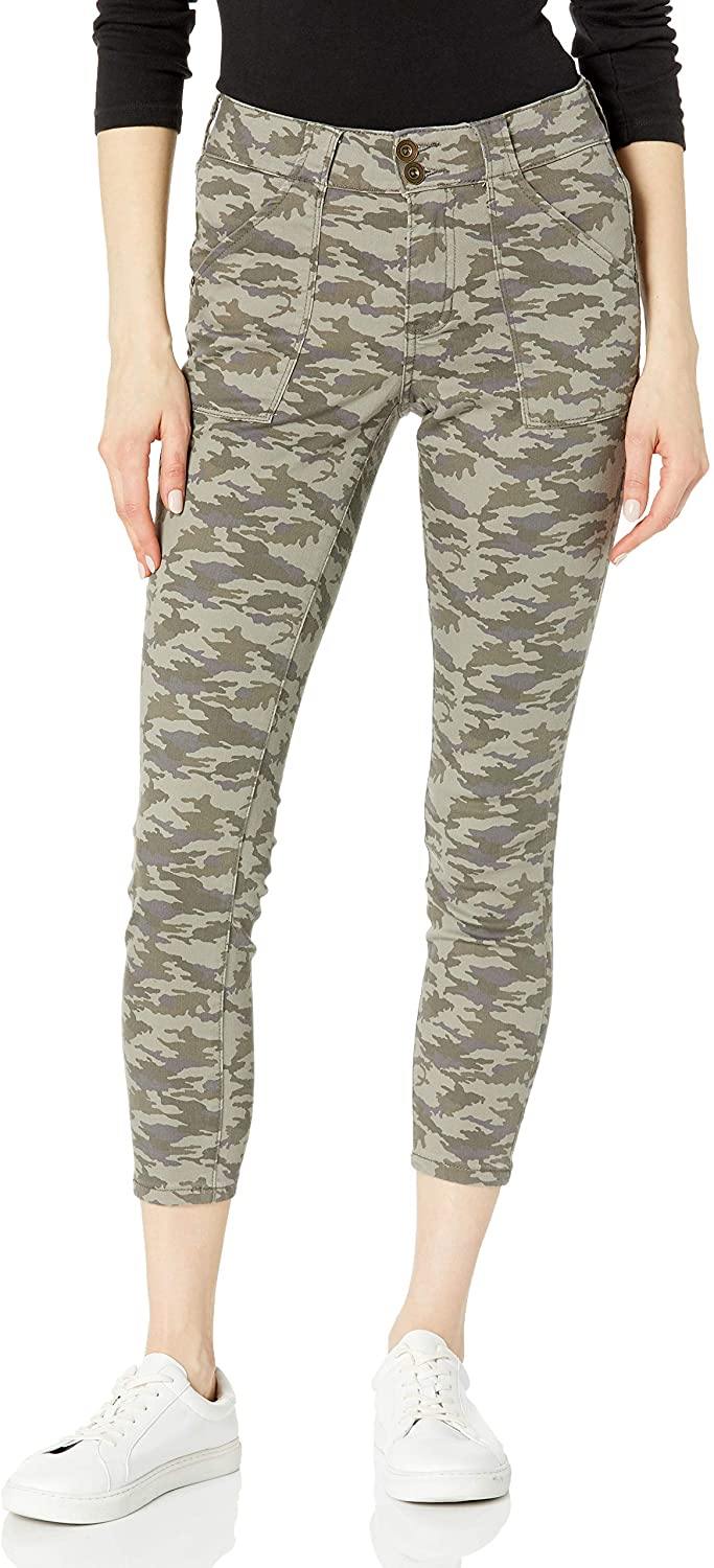 Jag Jeans Women's Margaret Camo Utility Ankle Pant