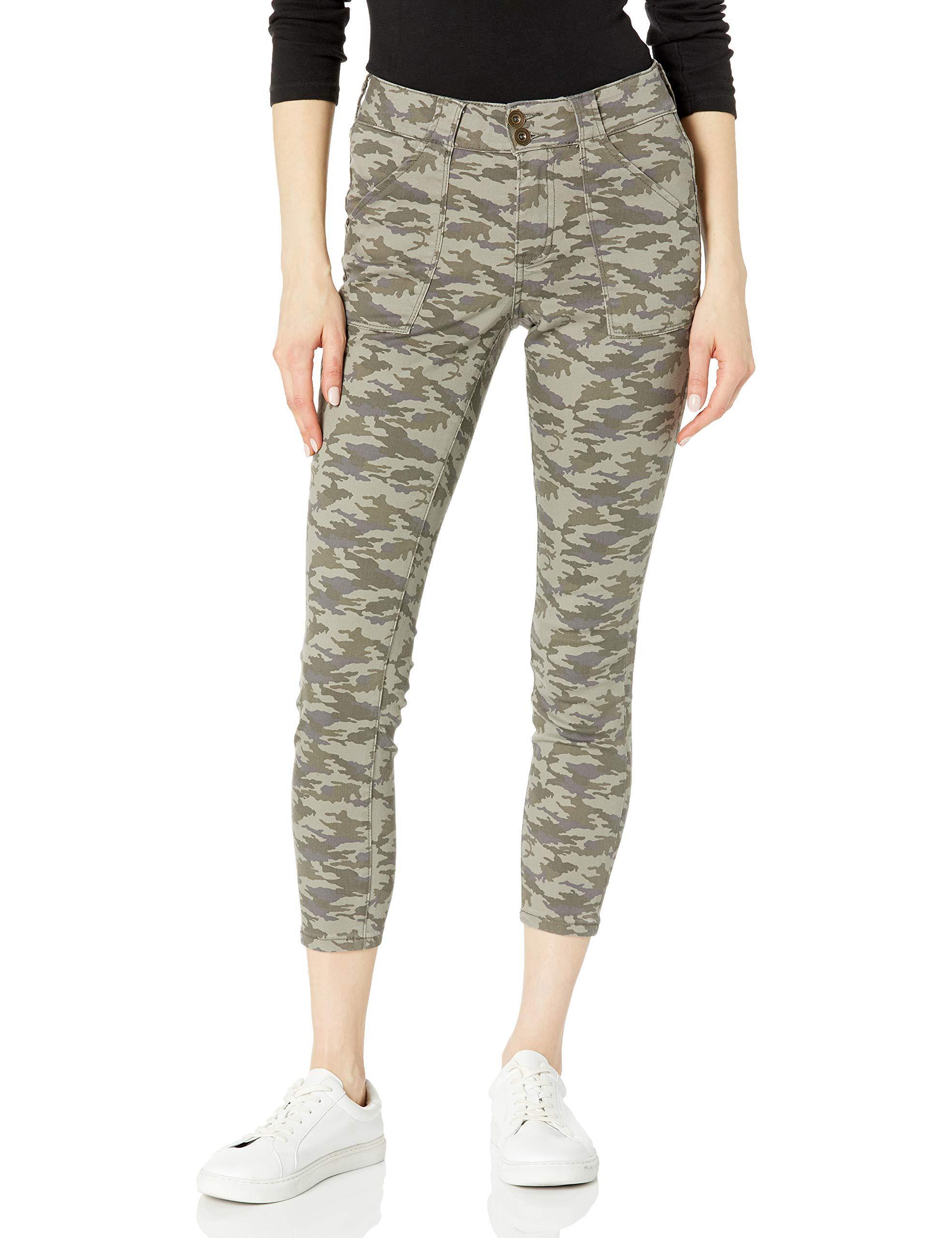 Jag Jeans Women's Margaret Camo Utility Ankle Pant