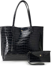 
                        
                          Load image into Gallery viewer, Minimalist Clean Cut Pebbled Faux Leather Tote Womens Shoulder Handbag
                        
                      