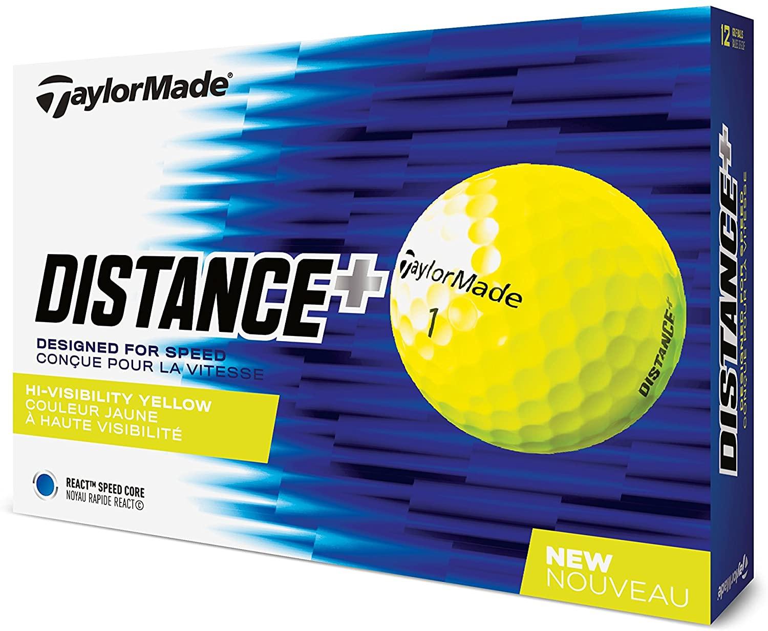 TaylorMade Distance Plus Golf Balls (One Dozen) - JOY2ESpree