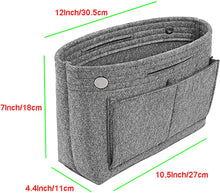 
                        
                          將圖片載入圖庫檢視器 TOPHOME Insert Handbag Organizer Bag in Bag Cosmetic Storage Makeup Bag Organizers Felt Container Organizer Storage Organizing Home Girl Handbag Grey
                        
                      