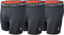 
                        
                          將圖片載入圖庫檢視器 Spyder Mens Boxer Briefs Performance Sports Compression Shorts Athletic Mens Underwear - Mens Boxers Brief - 3 Pack for Men
                        
                      