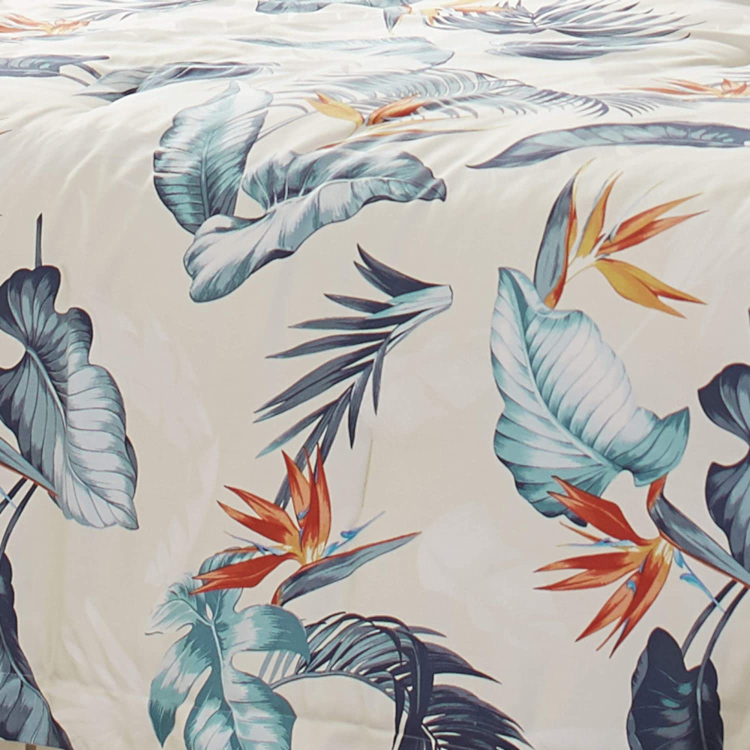 Tommy Bahama Birdseye View Comforter Set, King, Blue,USHSA31145084,4