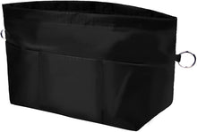 
                        
                          Cargar imagen en el visor de la galería, Vercord Purse Organizer Insert Bag Tote Handbags Pocketbook Inserts Organizers Zipper 11 Pockets Black Medium
                        
                      