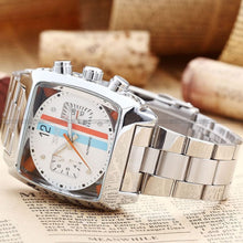 
                        
                          將圖片載入圖庫檢視器 Fanmis Mens Automatic Analog Oblong Date Silver Stainless Steel Wrist Watch Business Luminous Watch
                        
                      