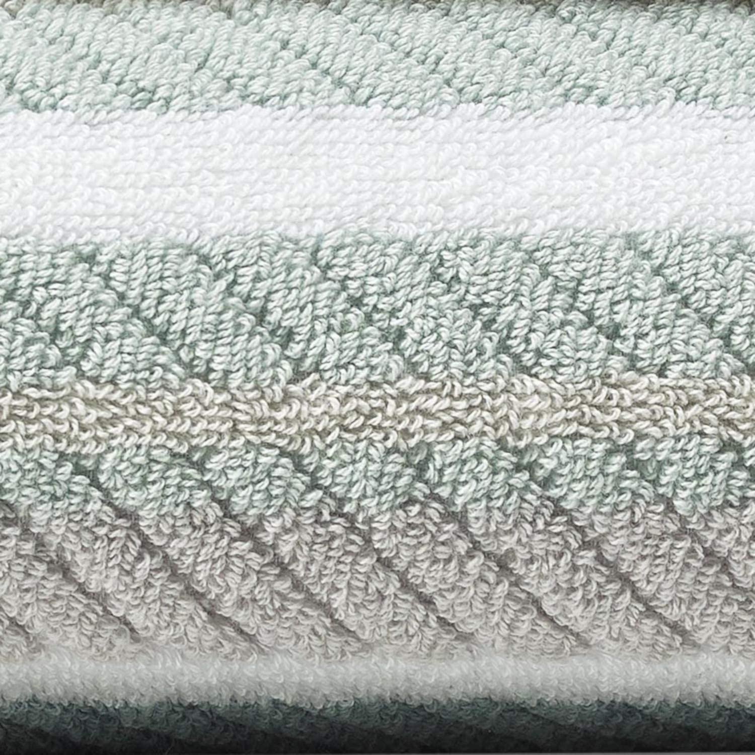 Tommy Bahama Ocean Bay Stripe Bath Towel Set, 54 x 28, Grey