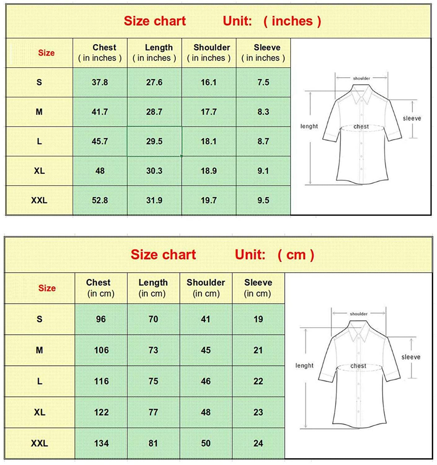 LEFTGU Men's Slim fit Floral Printed Beach Hawaiian Button-Down Dress Shirt