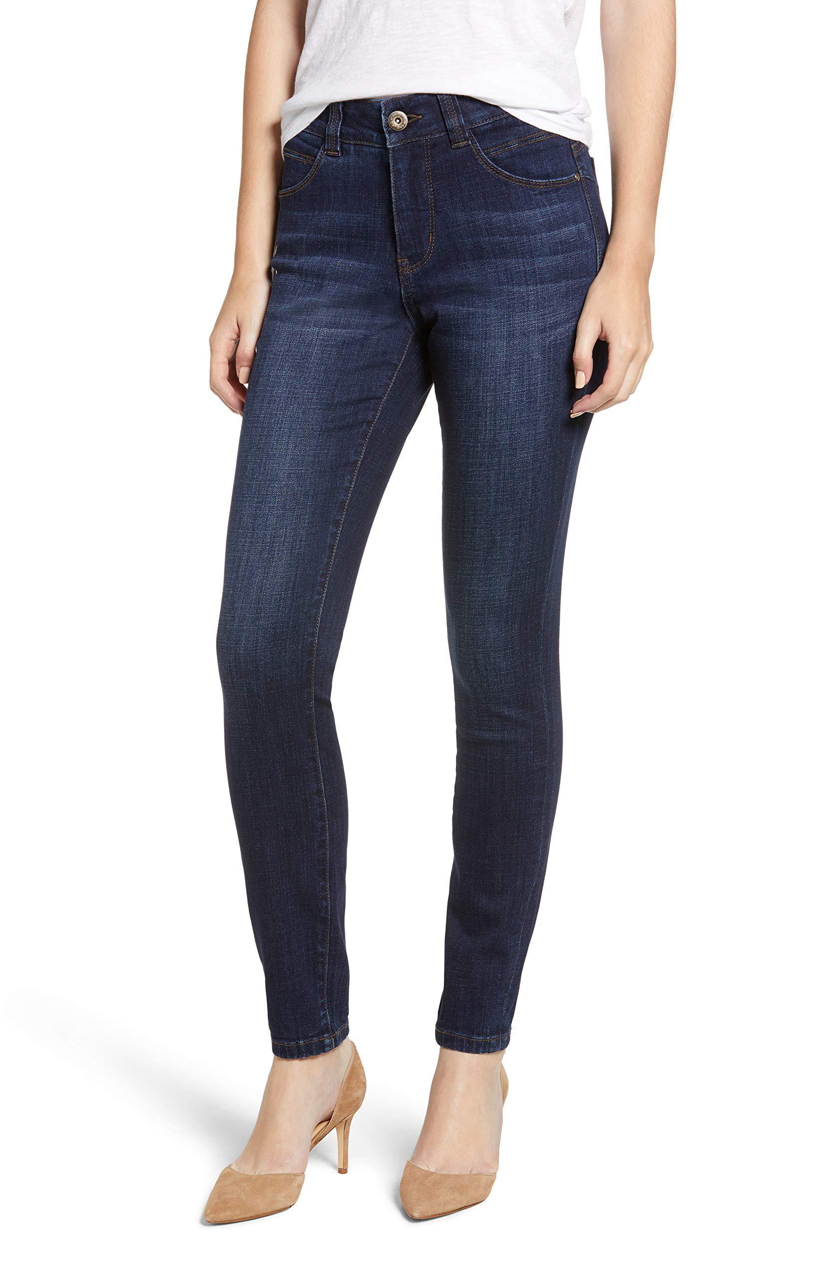 Jag Jeans Women's Cecilia Mid Rise Skinny Jeans, Night Breeze, 18