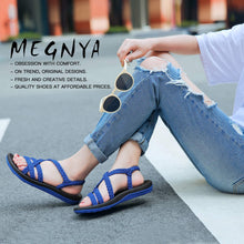 
                        
                          Muat gambar ke penampil Galeri, MEGNYA Women's Comfortable Walking Sandals with Arch Support Waterproof for Walking/Hiking/Travel/Wedding/Water Spot/Beach
                        
                      