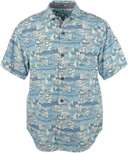 
                        
                          Cargar imagen en el visor de la galería, Tommy Bahama Blue Fish Bay Artist's Series Silk Camp Shirt
                        
                      