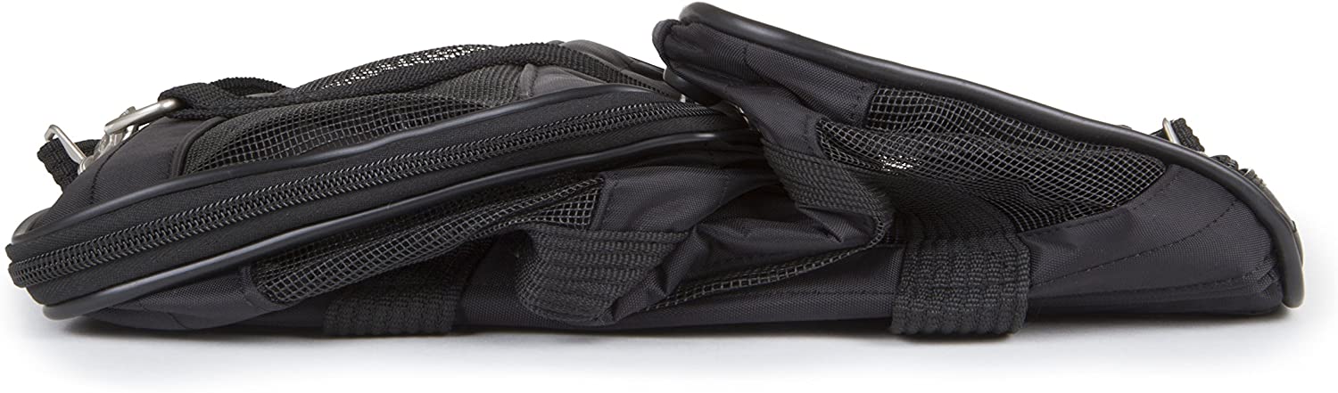 Sherpa Original Deluxe Airline Approved Pet Carrier, Medium, Black