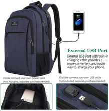 
                        
                          Load image into Gallery viewer, Matein Travel Laptop Backpack, Business Anti Theft Slim Durable Laptops Backpack - JOY2ESpree
                        
                      