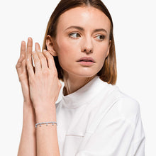 
                        
                          Load image into Gallery viewer, SWAROVSKI Women's Subtle Bracelet Jewelry Collection, Rhodium Finish, Clear Crystals - JOY2ESpree
                        
                      
