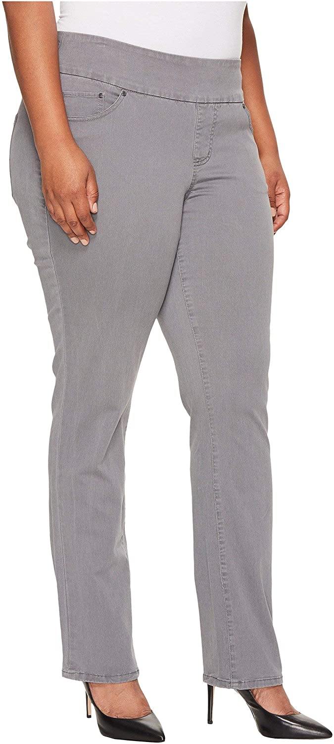 Jag Jeans Women's Plus-Size Peri Pull on Straight Leg Pant