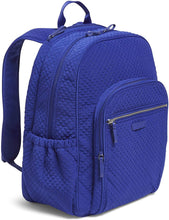 
                        
                          將圖片載入圖庫檢視器 Vera Bradley Women's Microfiber Campus Backpack, Classic Navy, One Size
                        
                      