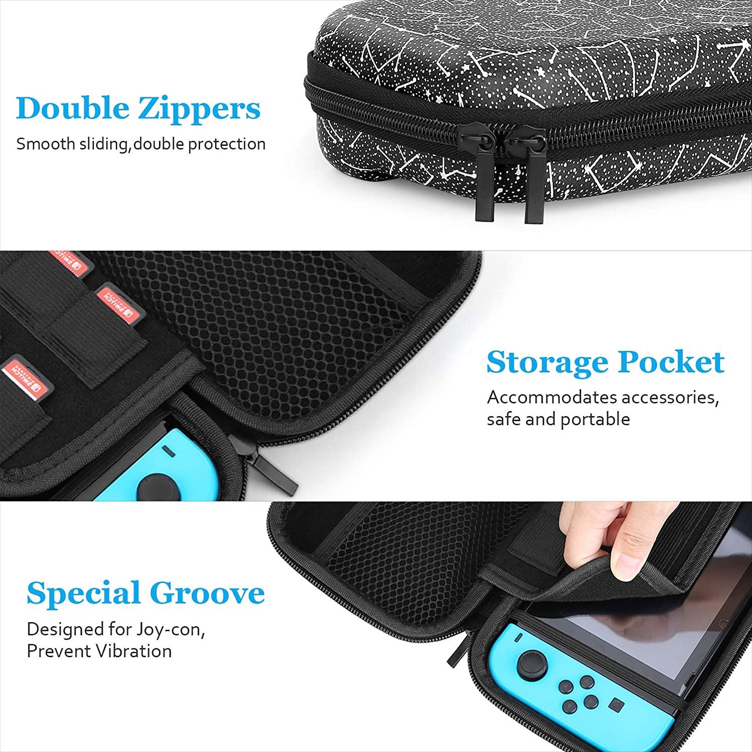 HEYSTOP Case Compatible with Nintendo Switch Carry Case - JOY2ESpree
