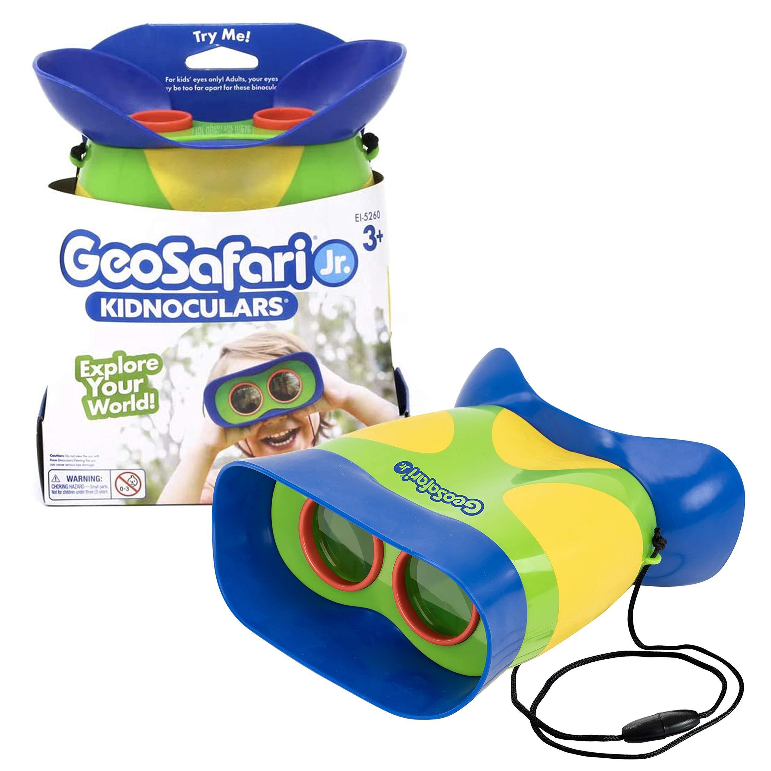 Educational Insights GeoSafari Jr. Kidnoculars: Science Toys, Kids Binoculars, Perfect Outdoor Play for Preschool Science, Ages 3+ - JOY2ESpree