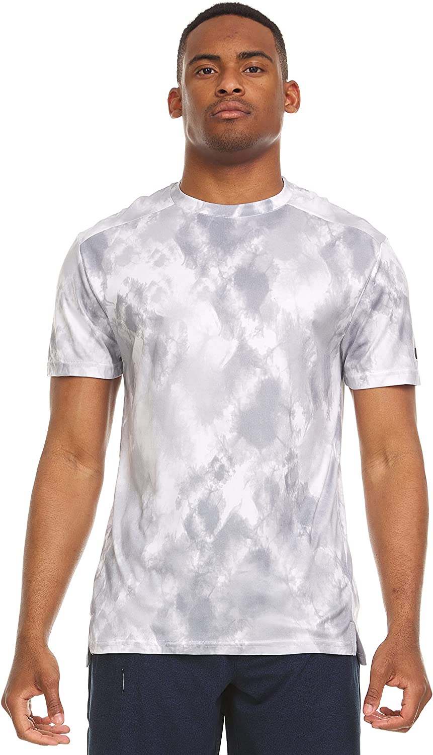 Russell Athletic Mens Dri-Power Victory Tie-dye Short Sleeve Crew