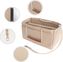 
                        
                          Muat gambar ke penampil Galeri, MISIXILE Felt Insert Bag Organizer - 2in1, Bag In Bag Tote Purse Organizer with Handles for Speedy Neverfull Longchamp
                        
                      