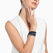 
                        
                          Cargar imagen en el visor de la galería, SWAROVSKI Women's Leather Look Crystal Power Bracelet Collection - JOY2ESpree
                        
                      