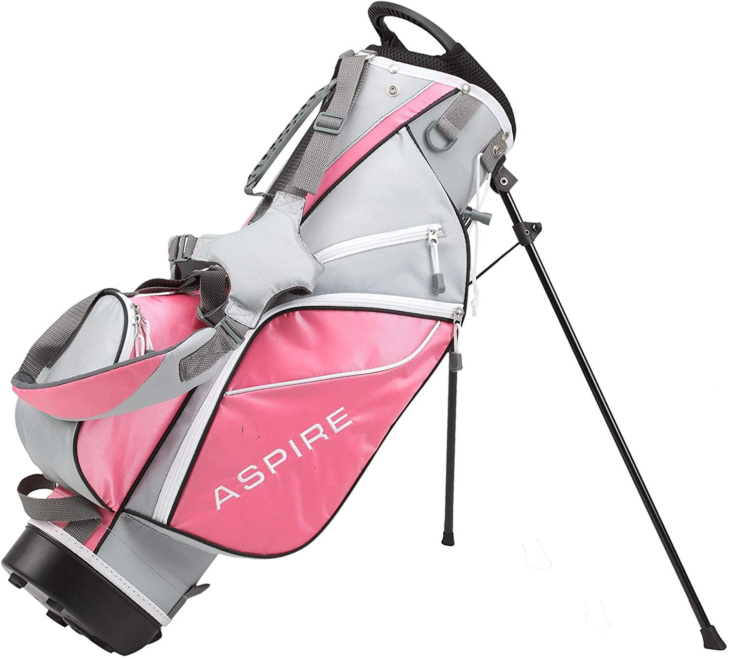Aspire Junior Plus Complete Golf Club Set for Children, Kids - 5 Age Groups Boys and Girls - Right Hand - JOY2ESpree