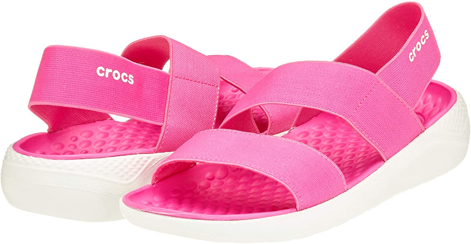 Crocs Women's Literide Stretch Sandals Slip on Shoes